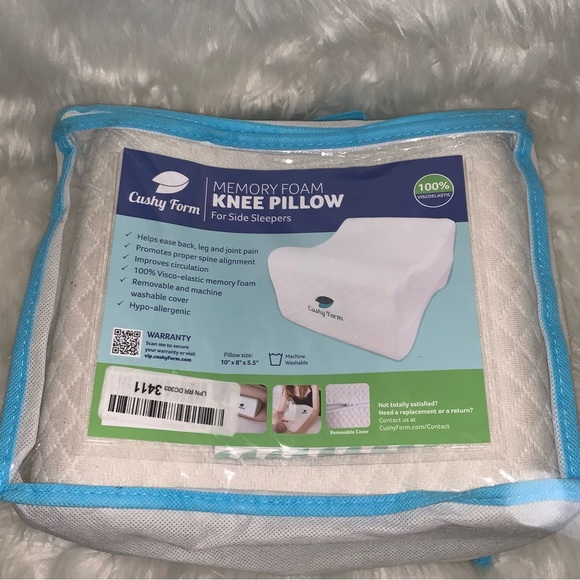 Cushy Form Knee Pillow for Side Sleepers - Picture 1 of 6